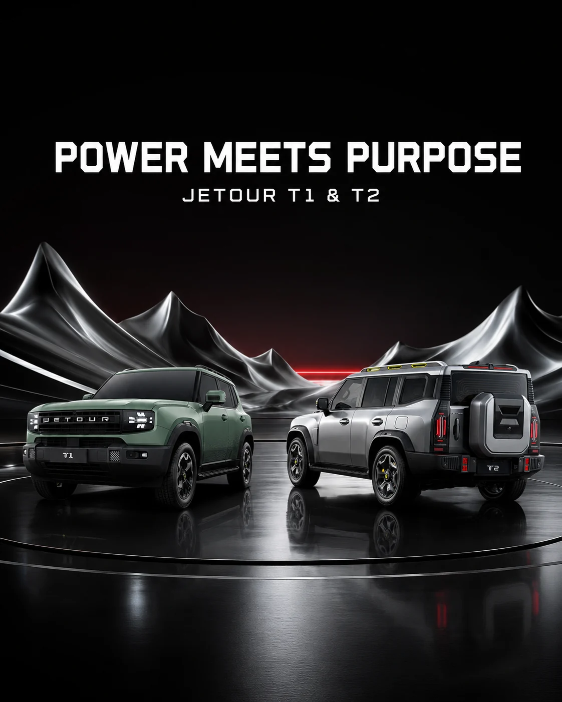 Automotive launch campaign creative